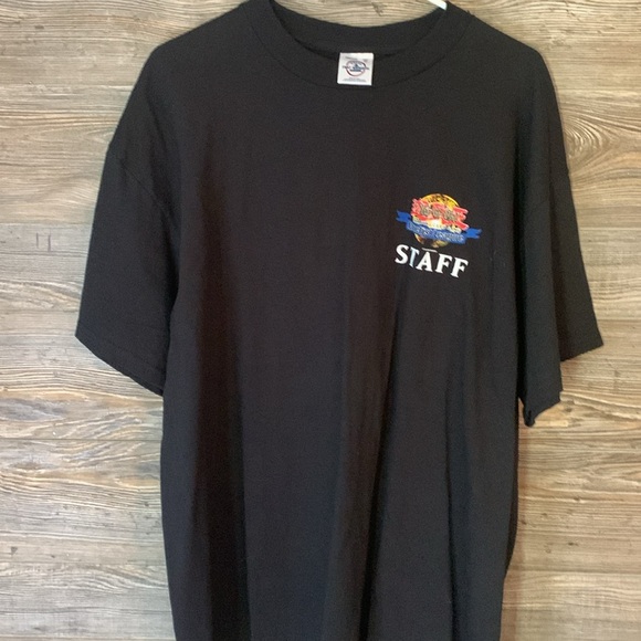 Vintage 1996 yu gi oh duelist league staff shirt - Picture 2 of 4